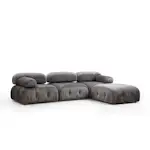 Soffa In Living Bengul 3-sits med Divan/Fotpall