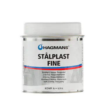 Spackel Hagmans Stålplast Fine