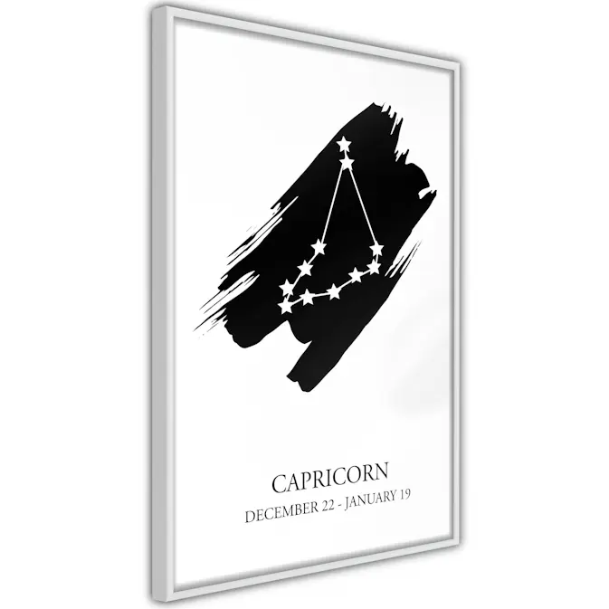 Poster Artgeist Affisch Zodiac Signs Capricorn