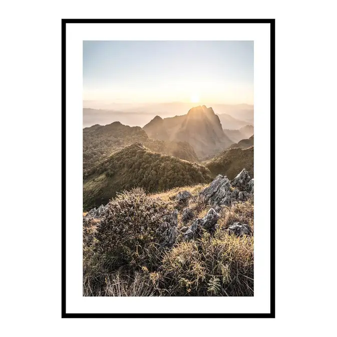 Poster Gallerix Sunset On The Summit