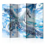 Rumsavdelare Skärmvägg Arkiio Pegasus Blue II 225x172 cm