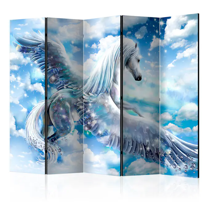 Rumsavdelare Skärmvägg Arkiio Pegasus Blue II 225x172 cm