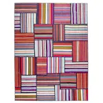 Persisk Patchworkmatta Arkiio Flerfärgad 153x207
