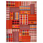 Persisk Patchworkmatta Arkiio 752103 Kelim Flerfärgad 153x206