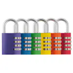 Hänglås Abus 145 Rainbow Kombi