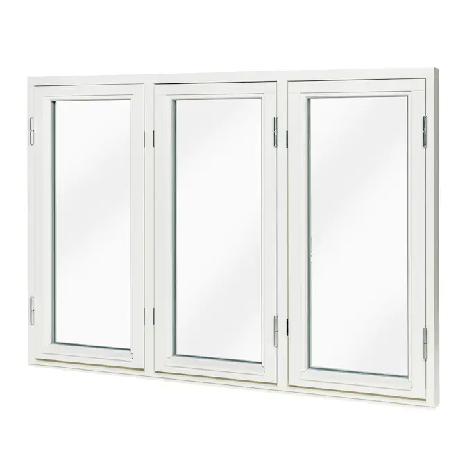 Sidohängt Fönster Sunnerbo Fönster 3-Glas Trä 3-Luft