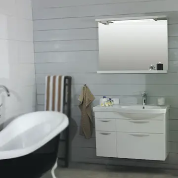 Möbelpaket Noro Ocean 900 Vit Matt