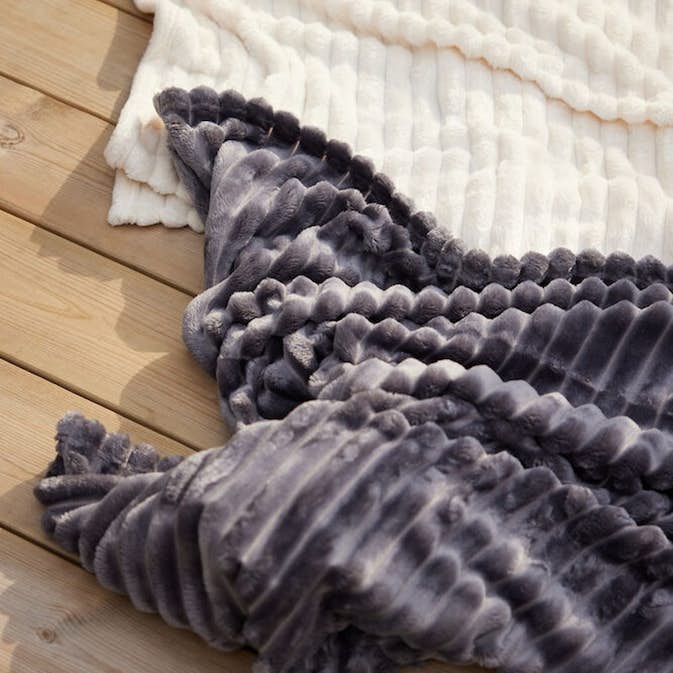 Fleecepläd Sagaform Esther