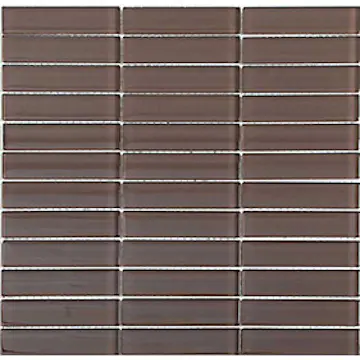 Kristallmosaik Arredo Blank Brun 30x30 cm