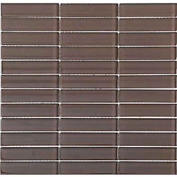 Kristallmosaik Arredo Blank Brun 30x30 cm