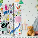 Rumsavdelare Skärmvägg Arkiio Energetic Panda 135x172 cm