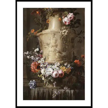 Poster Gallerix A Garland of Flowers By Jean-Baptiste Monnoyer