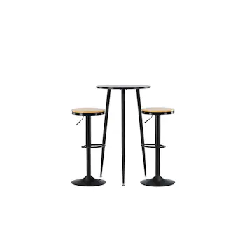 Matgrupp Venture Home Plaza Ø60 cm med 2 st Conway stolar