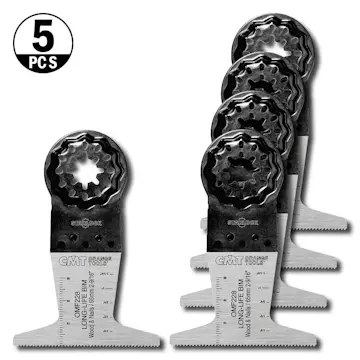 Starlock CMT Orange Tools 65x50mm BIM Trä/metall 5 st