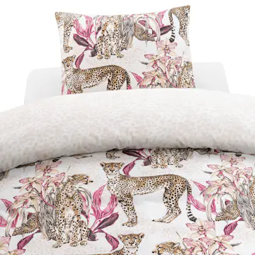 Påslakanset Borganäs of Sweden Cheetah Enkelsäng