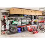 Meshback Elfa Garage+ Djup B: 60 D: 52