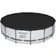 Poolpaket Bestway Steel Pro Max Ø4,57m Stålramspool Ovanmark med Filterpump