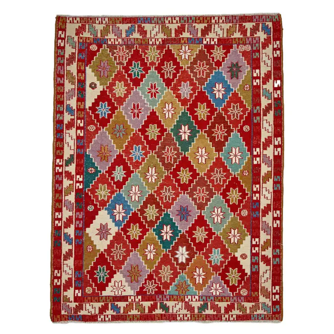 Persisk Matta Arkiio Varni Ardebil Kelim 107x141