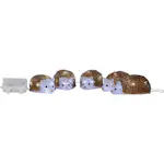 Dekorationsslinga Star Trading Crystalo Igelkott x5