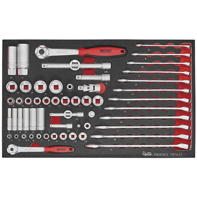 Verktygssats 57 delar Teng Tools TEFSK57
