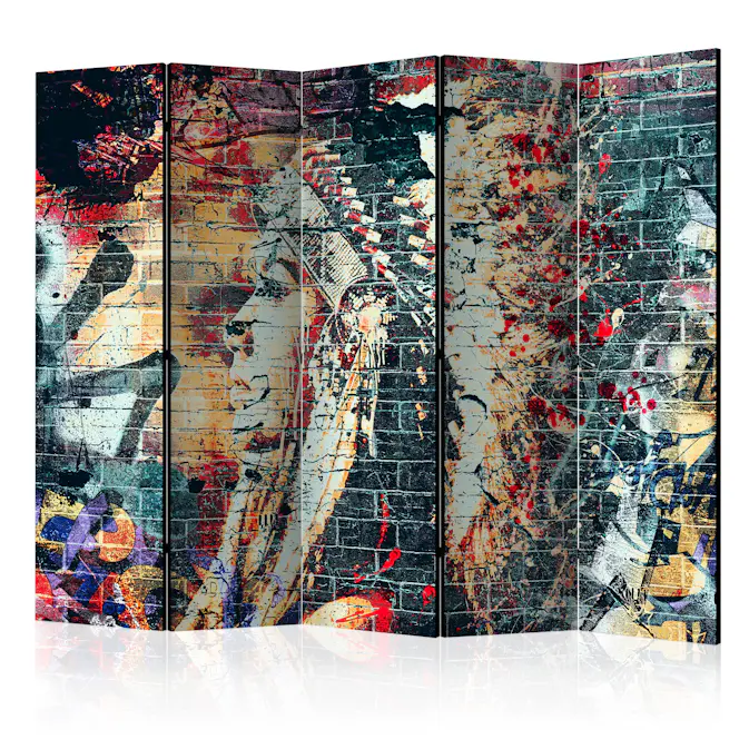 Rumsavdelare Skärmvägg Arkiio Urban Warrior II 225x172 cm