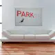 Tavla Arkiio Parking Banksy 60x40