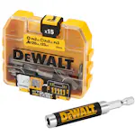 Bitsset DeWalt DT71573 16 Delar Med 1 Magnethållare