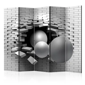 Rumsavdelare Skärmvägg Arkiio Brick In The Wall II 225x172 cm