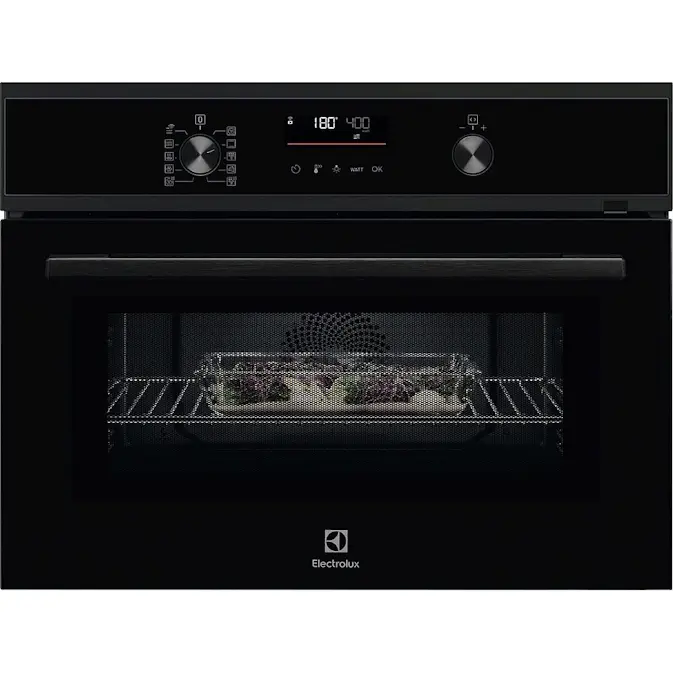 Inbyggnadsugn Electrolux COM800CB Svart med WiFi och Mikrofunktion