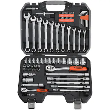 Verktygssats Harden 77-delar