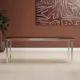 Matbord Venture Home Cilo Rostfritt Stål 210 cm
