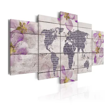 Tavla Arkiio Romantic World Map