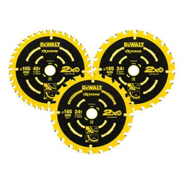 Trimsågsklingor DeWalt DT10397 165/184 mm
