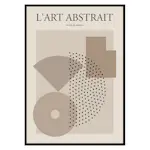 Poster Gallerix Lart Abstrait No1