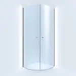 Duschhörn Arrow Basic Round Klarglas