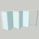 Vikparti Allvy Sunroom s75 3-Glas 6-Delad