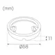 Distansring Hide-a-lite Thin