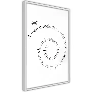 Poster Artgeist Affisch Traveller