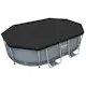 Poolöverdrag Bestway Flowclear PVC Svart 3.05 x 2 m Poolskydd