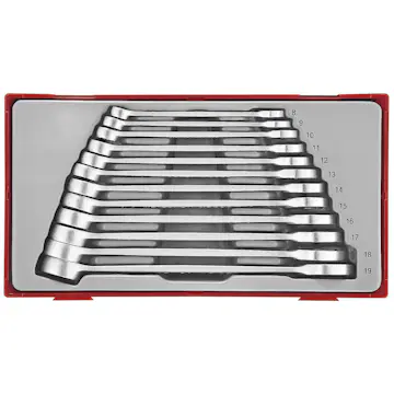 U-ringnyckelsats 12 delar Teng Tools TT8012