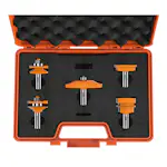 Frässet CMT Orange Tools Kök 5 delar K12 A