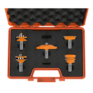 Frässet CMT Orange Tools Kök 5 delar K12 A