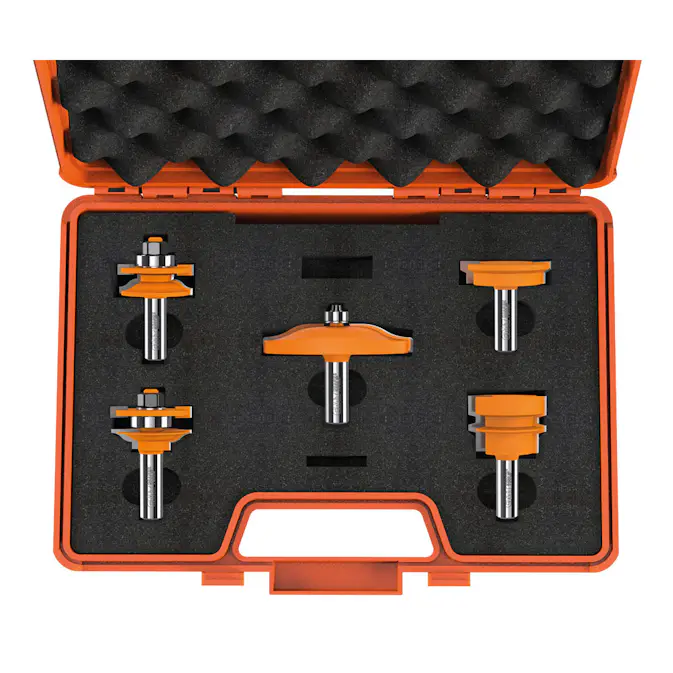 Frässet CMT Orange Tools Kök 5 delar K12 A