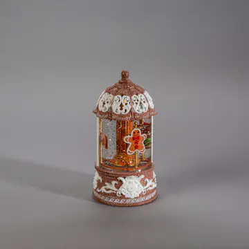 Snöglob Gnosjö Konstsmide Vattenfylld lykta Karusell LED