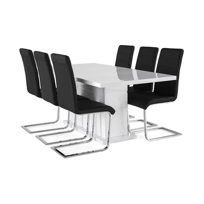 Matgrupp Scandinavian Choice Ratliff med 6 Cibus Stolar