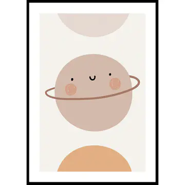 Poster Gallerix Planet Saturn