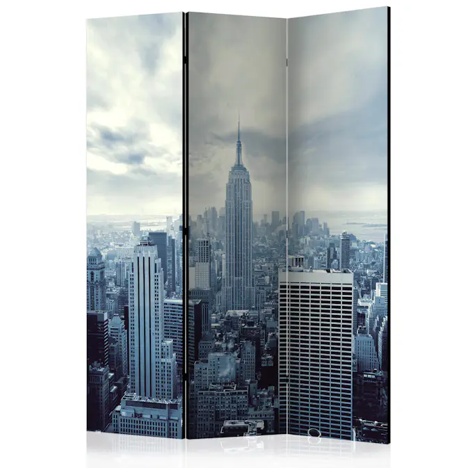 Rumsavdelare Skärmvägg Arkiio Blue York 135x172 cm