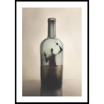 Poster Gallerix Bottle Imprisonment