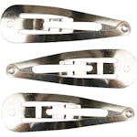 Hårspännen Creativ Company Försilvrad 45x14 mm 1 Förp