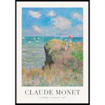 Poster Gallerix Cliff Walk At Pourville 1882 By Claude Monet